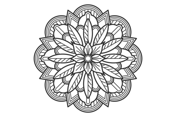 Asian Style Round Ornament: A Decorative Y Typeface