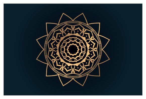 Decorative Ornament in Oriental Mandala: A Design Asset Guide