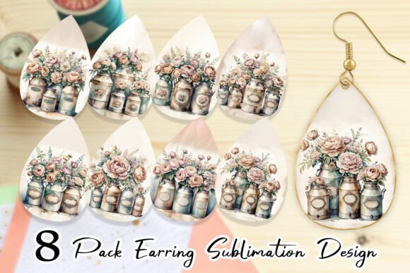 Earring Decorative Milk Can: A Charming Typeface for Rustic Projects
