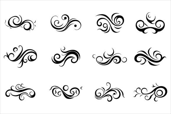Elevate Your Designs with Calligraphy Decorative Symbol Vectors