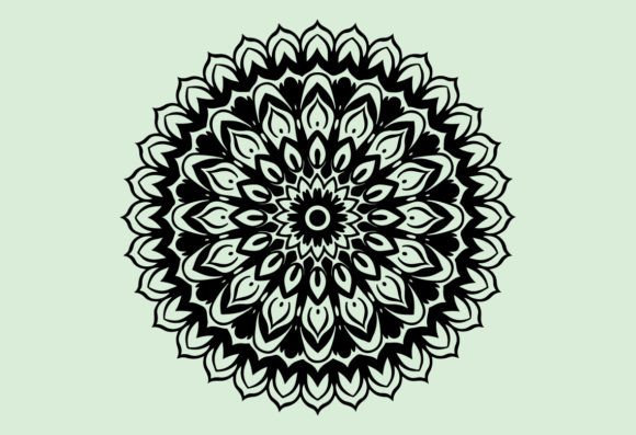 Flower Mandala: A Vintage Decorative Typeface for Timeless Design
