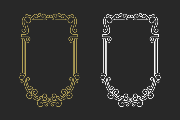 Modern Floral Ornaments Decorative 4: Elevate Your Creative Projects